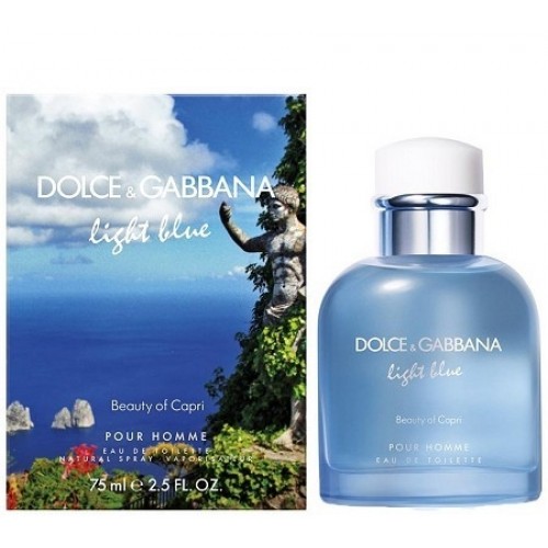 Dolce & Gabbana Light Blue pour homme Beauty of Capri – цена, описание.