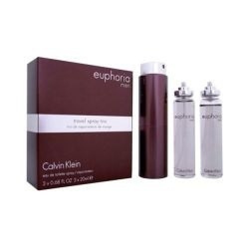 Calvin Klein Euphoria Men travel spray trio – цена, описание.
