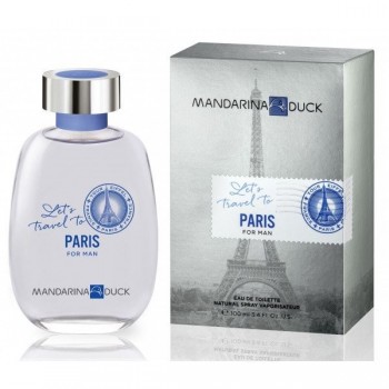 Mandarina Duck let’s travel to Paris for man
