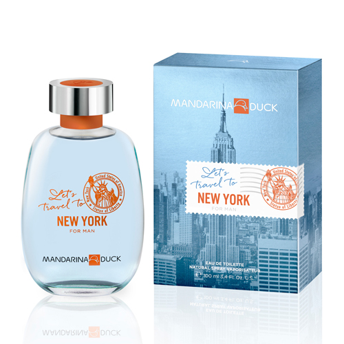 Mandarina Duck let's travel to New York for man